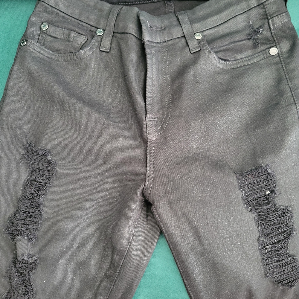 7 For All Mankind Charcoal Jeans